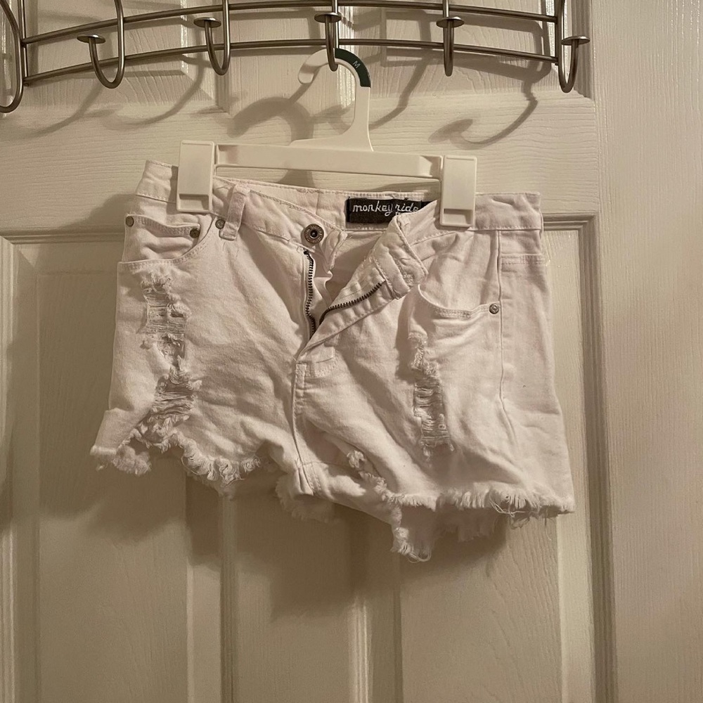 Jean shorts I bought at a boutique in California!